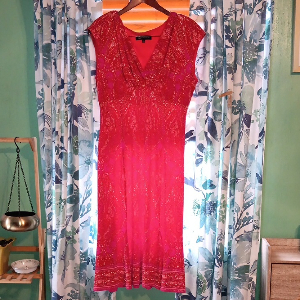 Jones New York Orange Dress